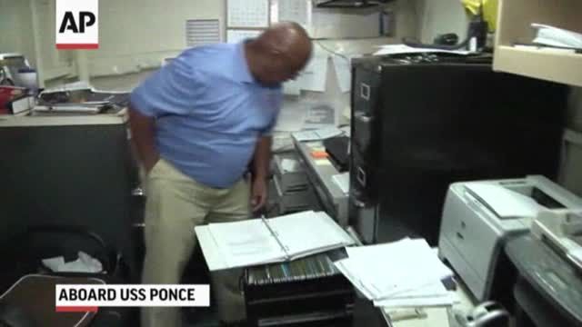News video: Father, Son and Daughter on Same US Navy Ship